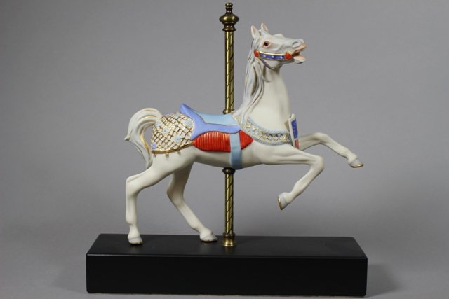 Cybis Carousel Horse "Patriot" Numbered #104 (1 of 9)