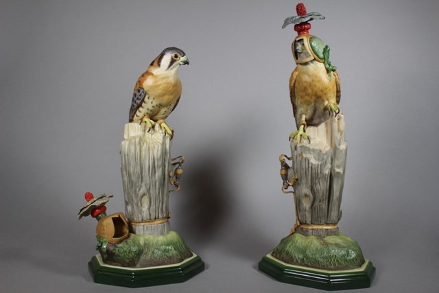 Pair of Boehm Kestrel Falco Sparverius Ltd Edition (1 of 9)