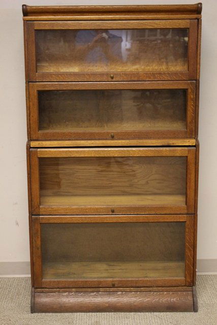 Macy Four Stack Barrister Bookcase (1 of 8)