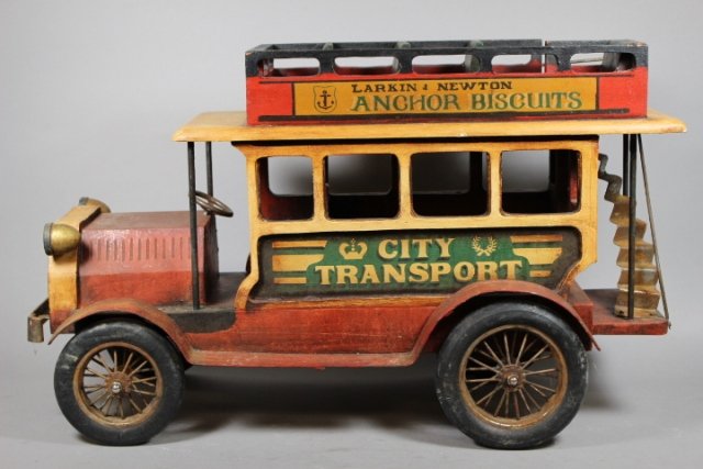 20th C. Wooden Toy Advertising Store Display (1 of 7)