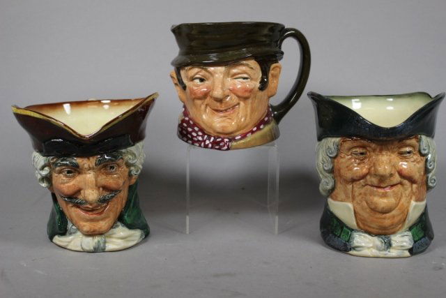 Three Royal Doulton Toby Mugs (1 of 6)