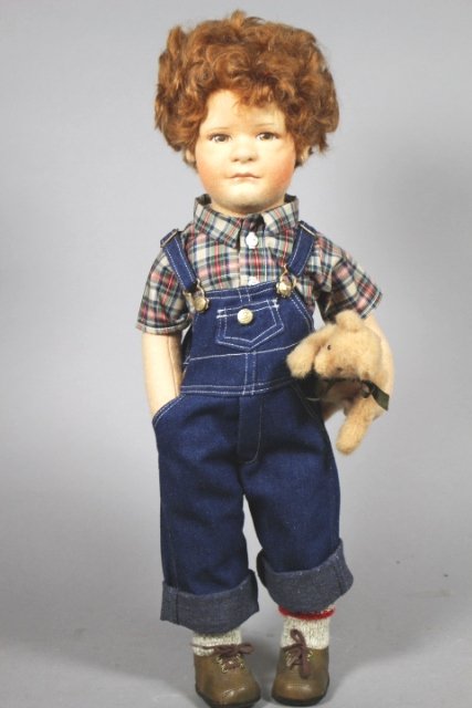 1988 R. John Wright Little Friends Series Patrick Doll (1 of 7)