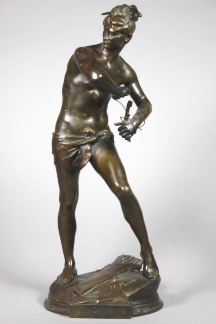 Bronze Sculpture Of Sarpedon By Henri Peinte (1 of 9)