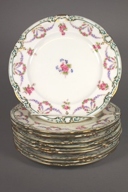 10 Minton Retailed By Davis Collamore Dinner Plates (1 of 7)