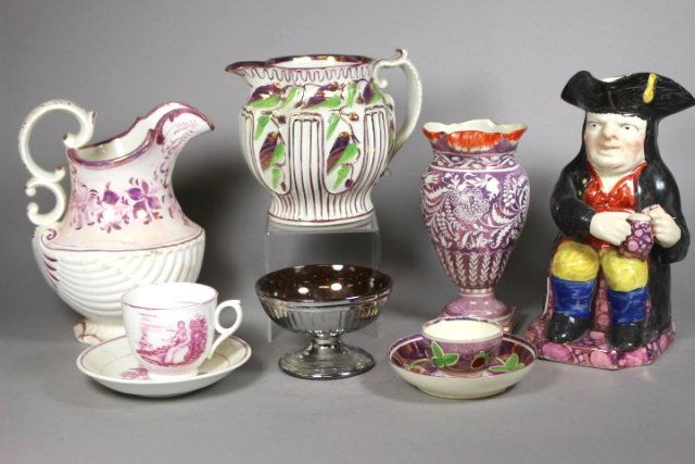 9 Pcs. Of Lustreware Collection (1 of 9)