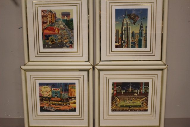 Hiro Yamagata (Japanese, 1948- ) Four Cities Suite (1 of 9)