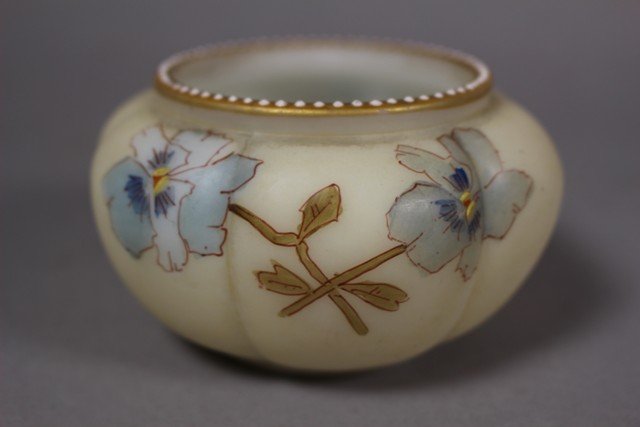 Libbey Cut Glass Polychrome Vase for Smith Brothers (1 of 6)