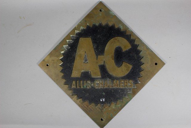 Vintage Allis-Chalmers Builder's Plate (1 of 5)