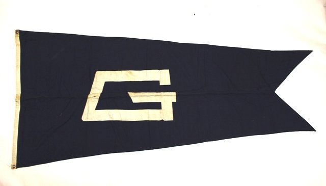 Vintage Wool Nautical Ship's Flag (1 of 8)