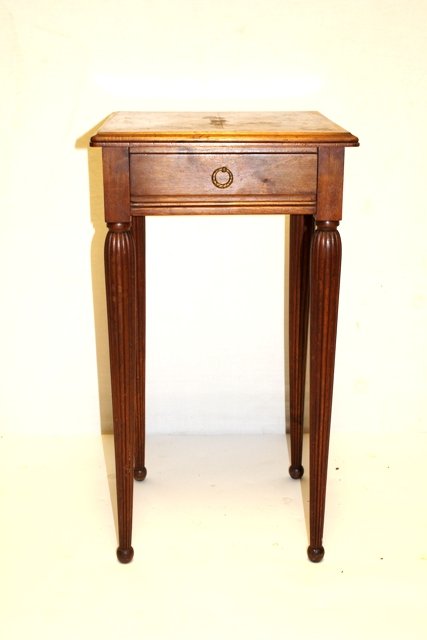 20th Century Mahogany One Drawer Stand (1 of 5)