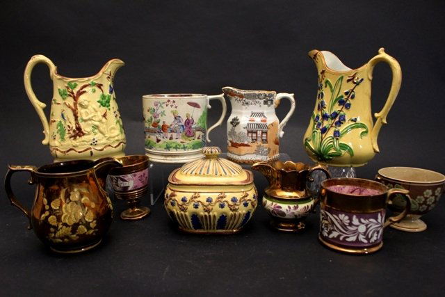 19th Century Lustreware and Copper Lustre (1 of 7)