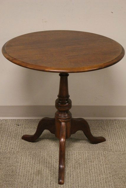 Late 20th Century Mahogany Lamp Table (1 of 4)