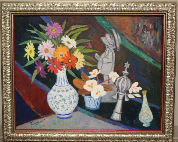 Mark Furman (Polish/ Israeli, 1945-2014) Oil Painting (1 of 8)