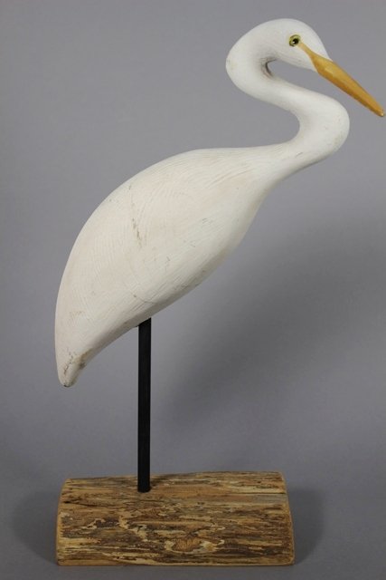 Great American Egret Decoy by Richard Morgan (1 of 6)