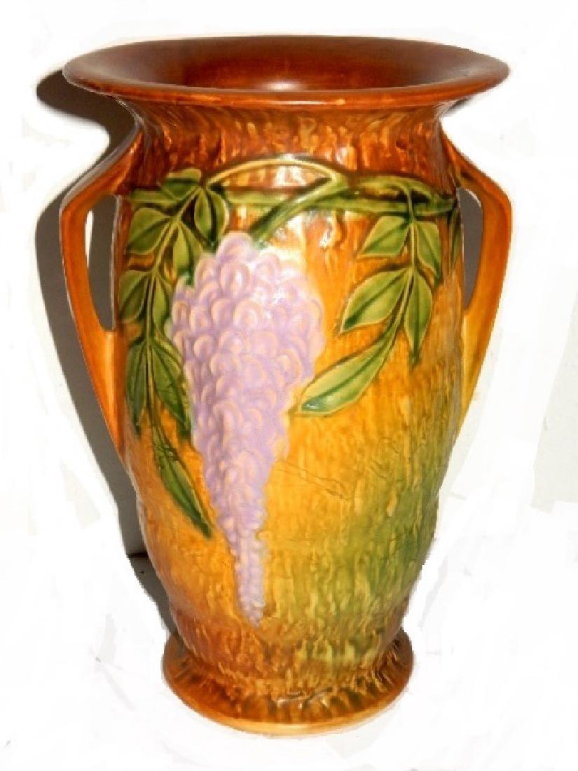 Rare ROSEVILLE WISTERIA 12 1/2'' Vase 640-12 (1 of 6)
