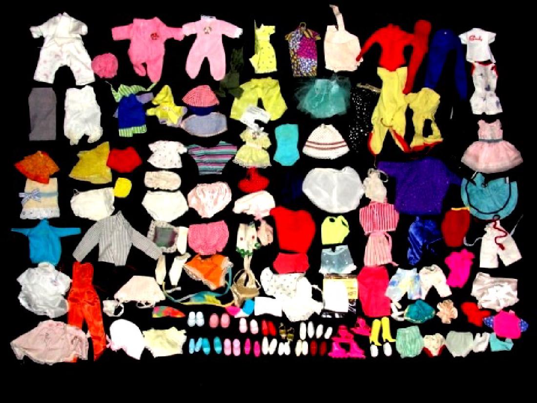 Collection Of 110+ Pieces Vintage Doll Clothing (1 of 8)