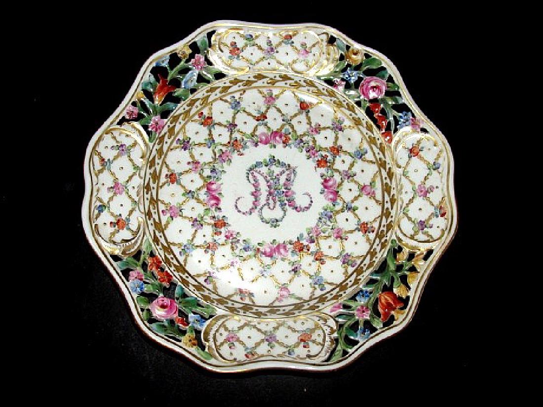 Dresden Carl Thieme Marie Antoinette Plate (1 of 5)
