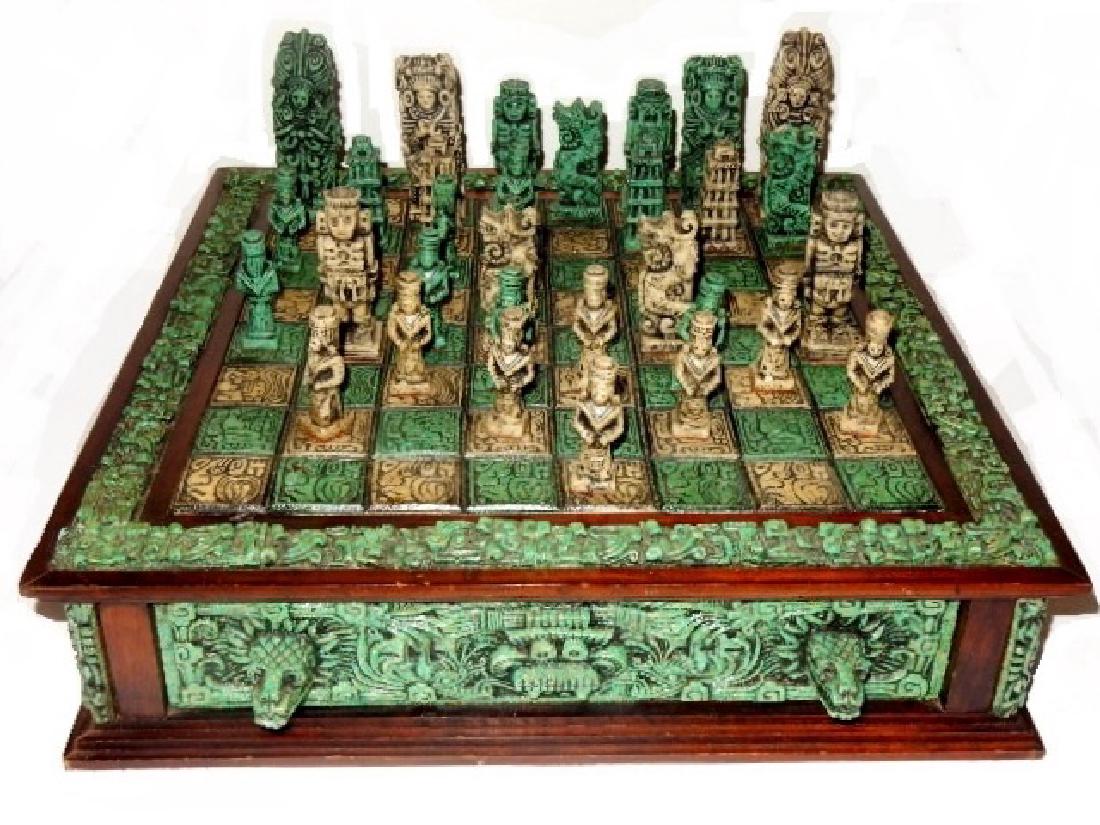 Late 20th. C. Chinese Chest Set In Case (1 of 10)