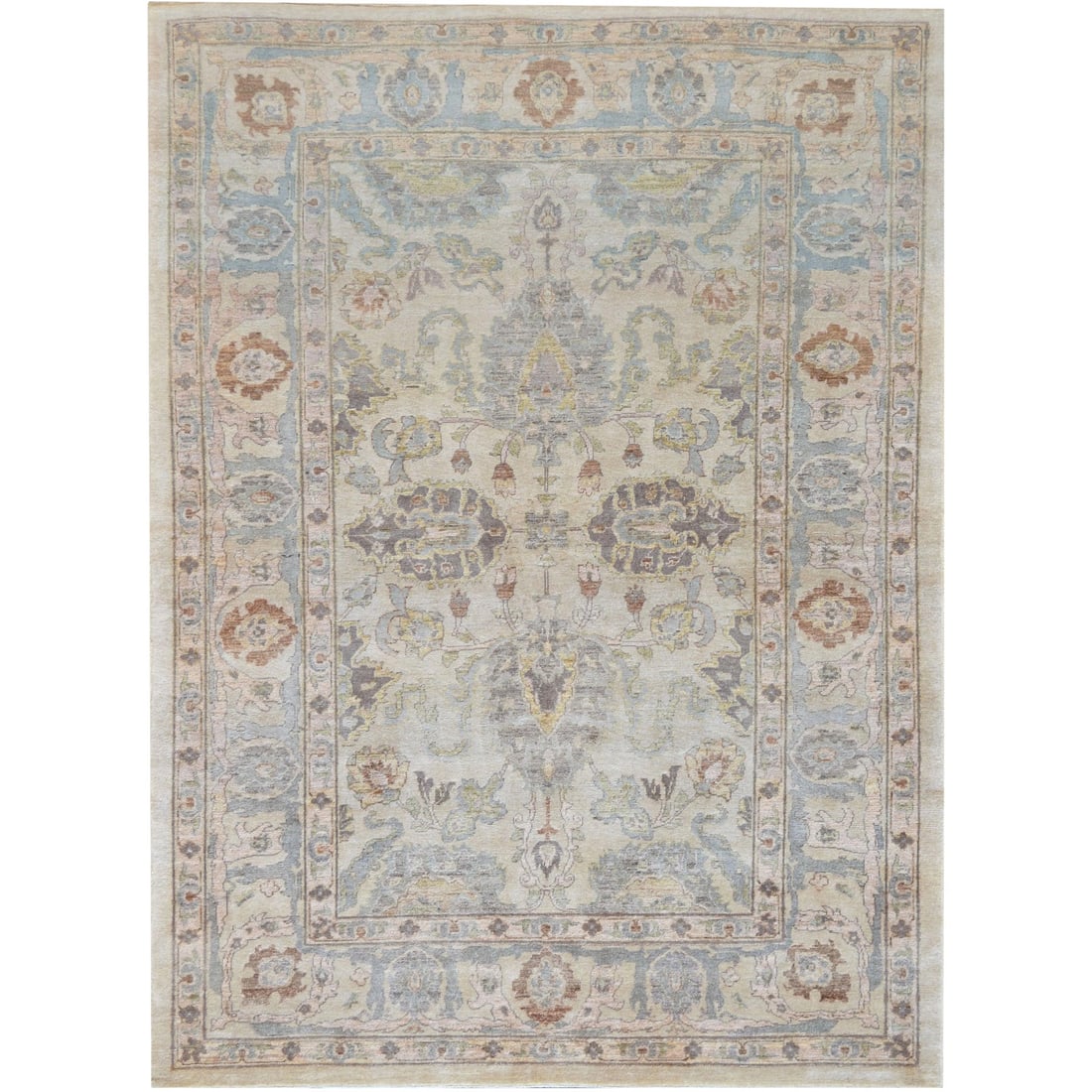 Mansour Handwoven Wool Agra Rug - 6' X 8'3" (1 of 4)