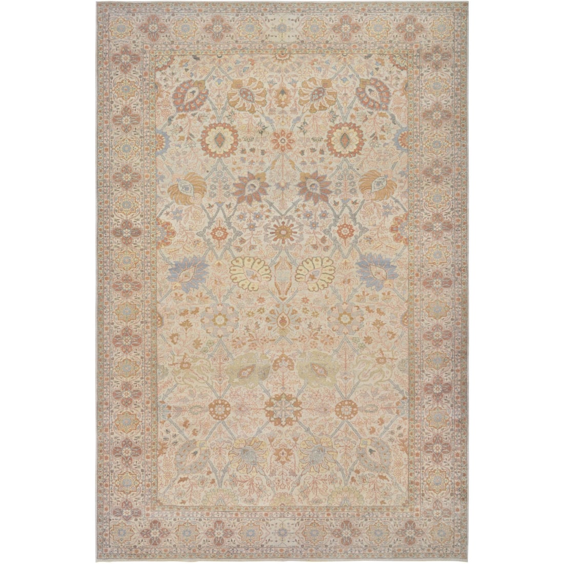 Mansour Tabriz Rug - 6'6" X 8'10" (1 of 4)