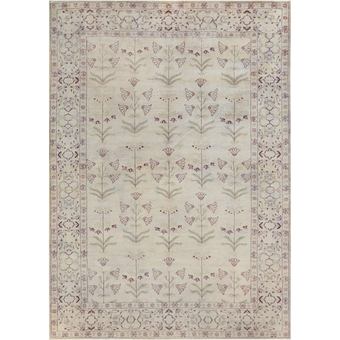 Mansour Genuine Handwoven Agra Rug - 6'2" X 8'8" (1 of 4)