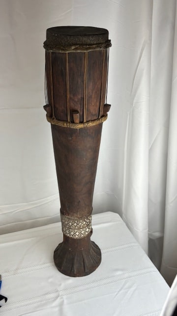 Early Tradtitional African Tribal Drum (1 of 5)