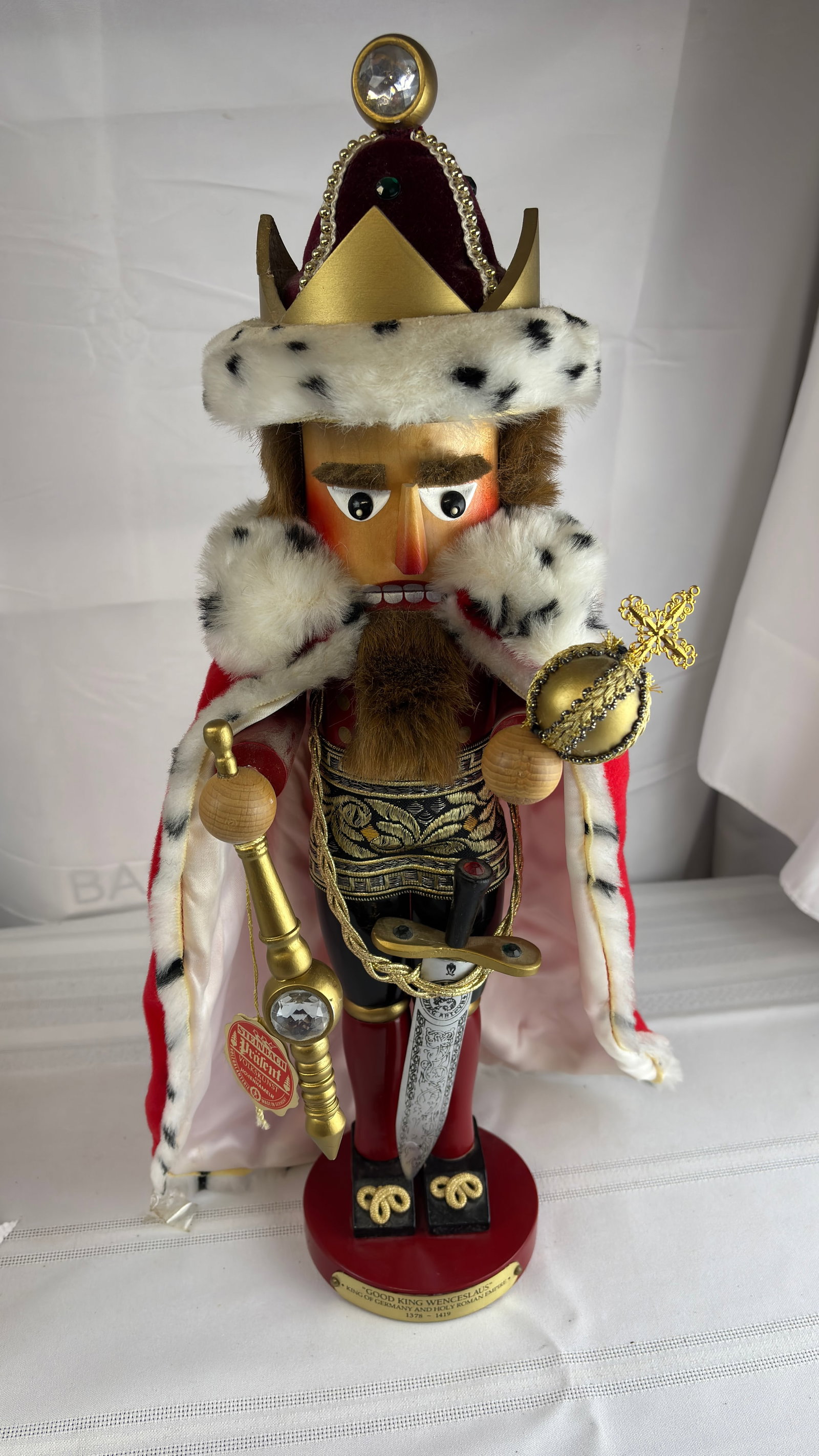 Vintage Steinbach Nutcracker - "Good King Wenceslaus" - in execellent condition (1 of 3)