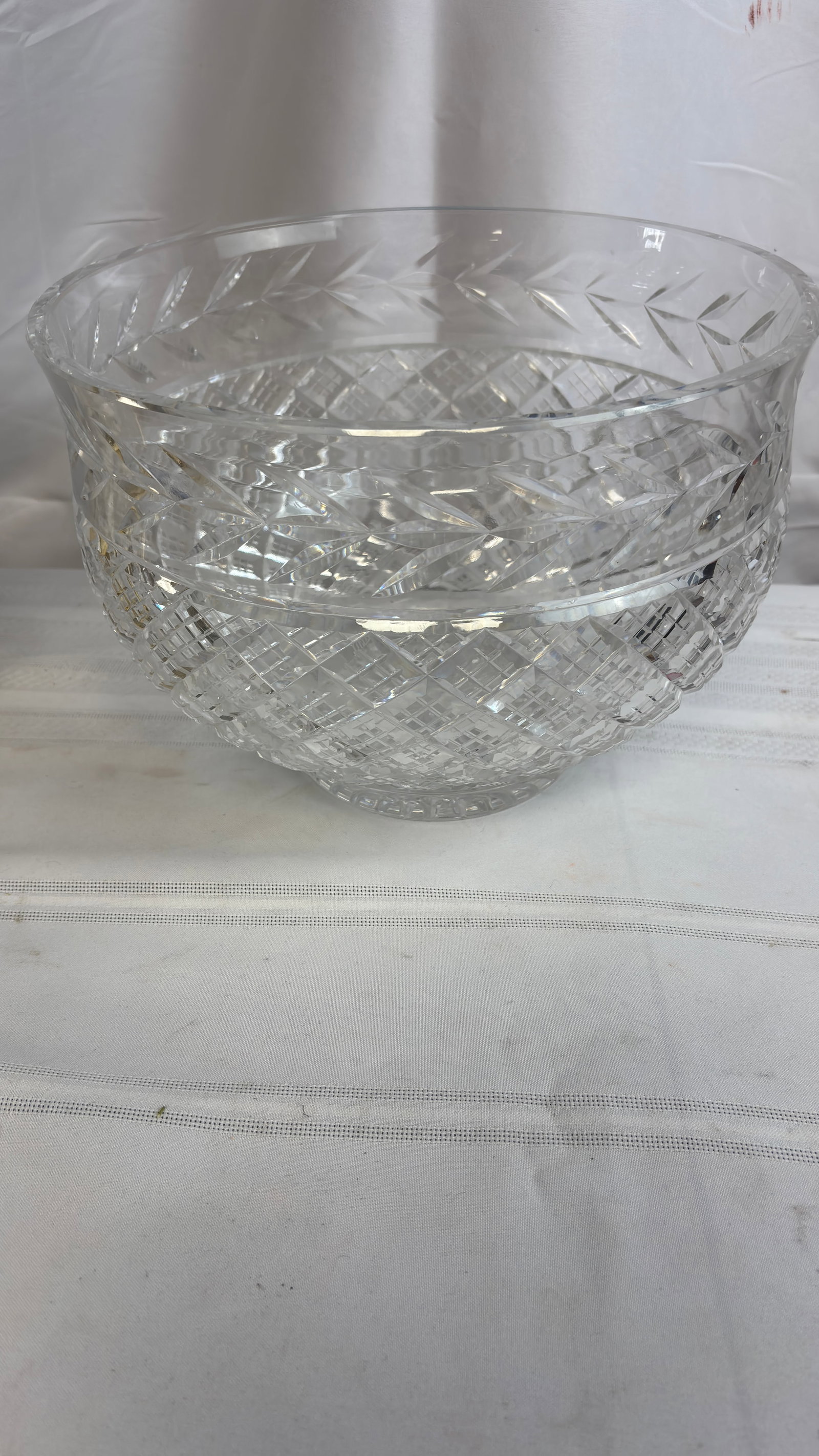 Oversized Waterford Crystal Bowl - Punch Sized Bowl (1 of 5)