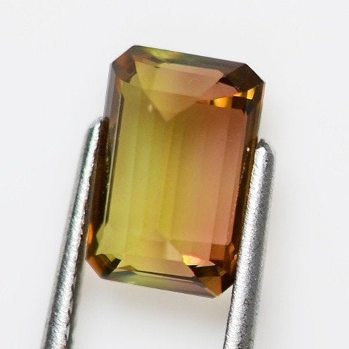 3.05 Cts IGI Certified Bi-Color Tourmaline - 2