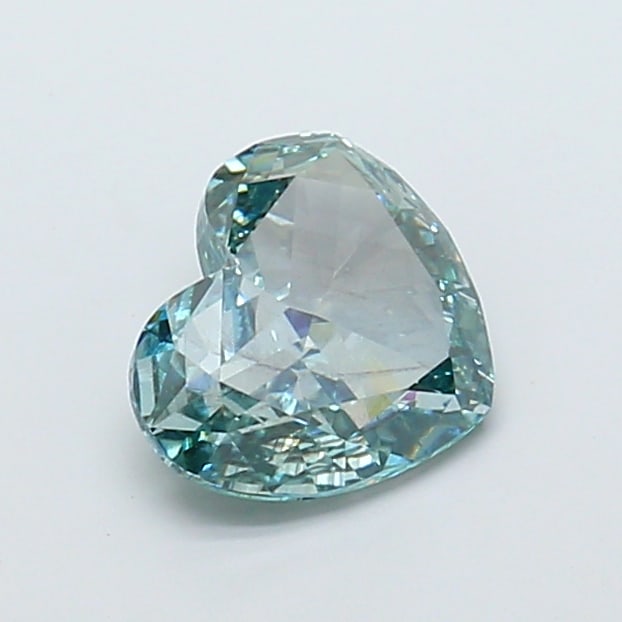 2.12 Lab Grown Diamond FANCY INTENSE BLUE HEART Shape: A refined a 2.12 ct lab-grown diamond in Fancy Intense Blue, cut with a romantic heart silhouette. Well-suited to a statement ring, this stone delivers rich color depth with strong visual presence and