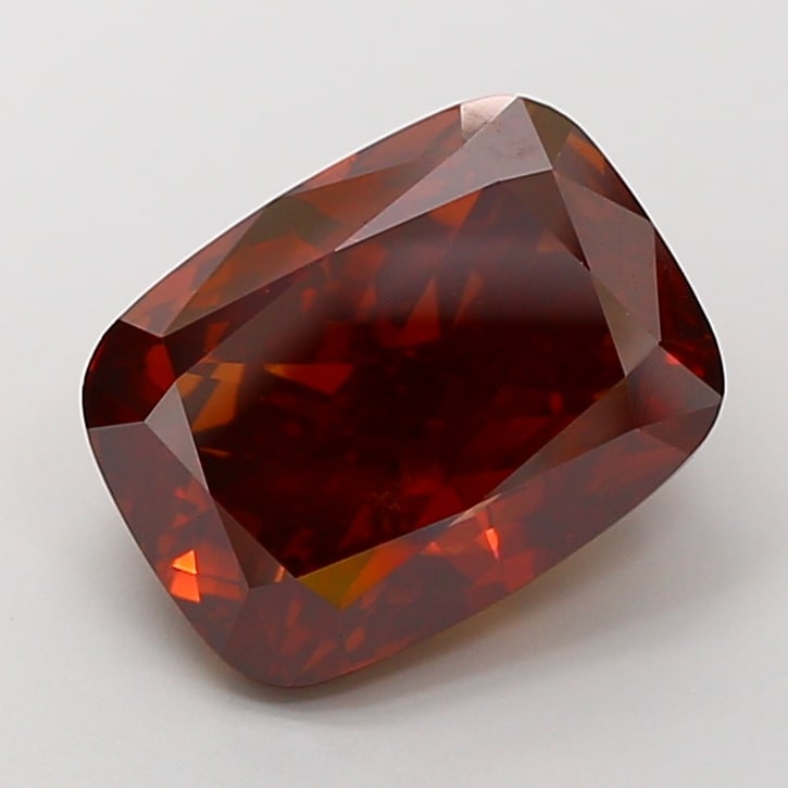 7.74 Lab Grown Diamond FANCY DEEP ORANGY BROWN LONG CUSHION Shape: Offered here is a 7.74 ct lab-grown diamond in Fancy Deep Orangy Brown, cut with an elongated cushion silhouette. Ready to set in a halo setting, this stone delivers a deeper tone with dramatic, luxur