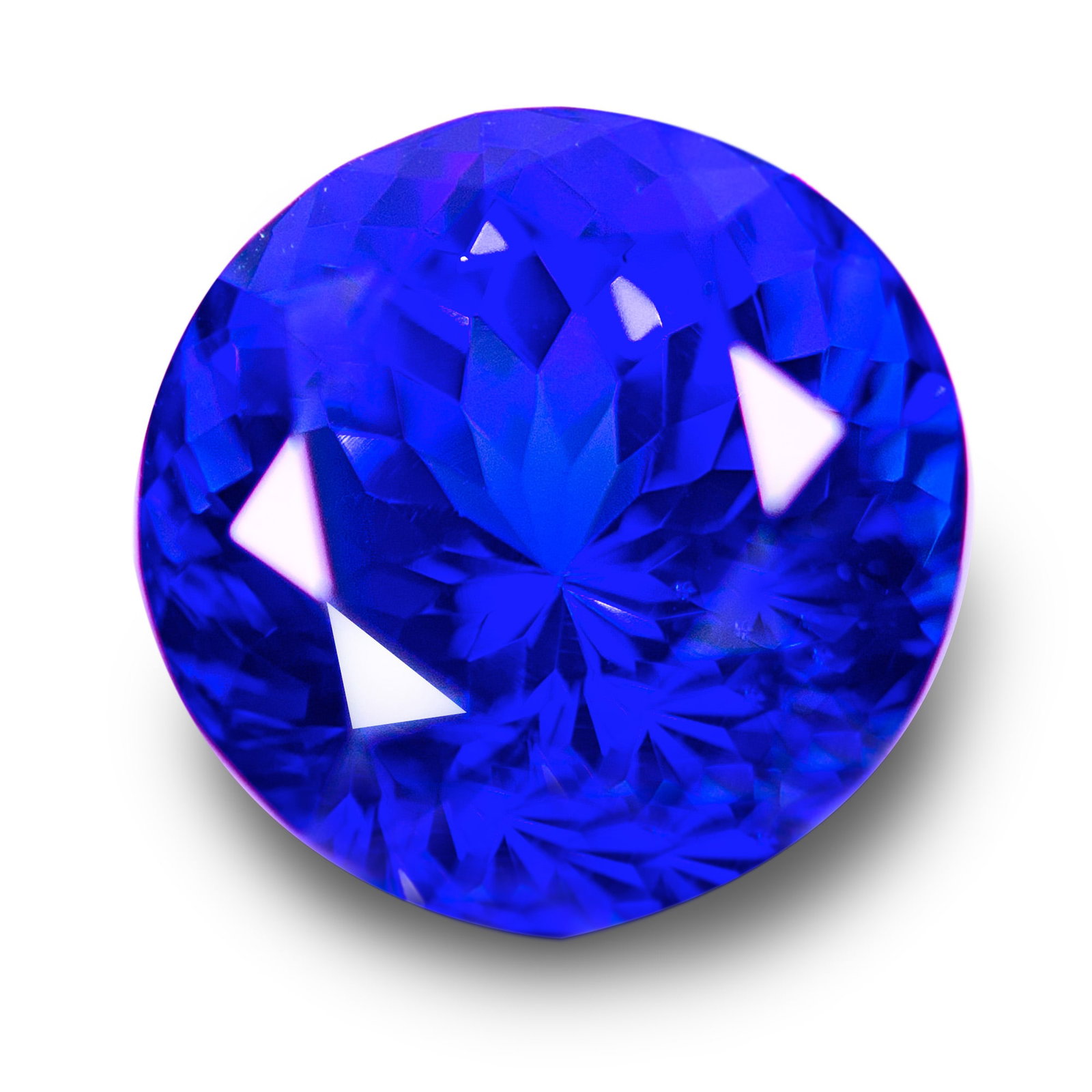 22.58 Cts GIA Round Tanzanite (1 of 6)