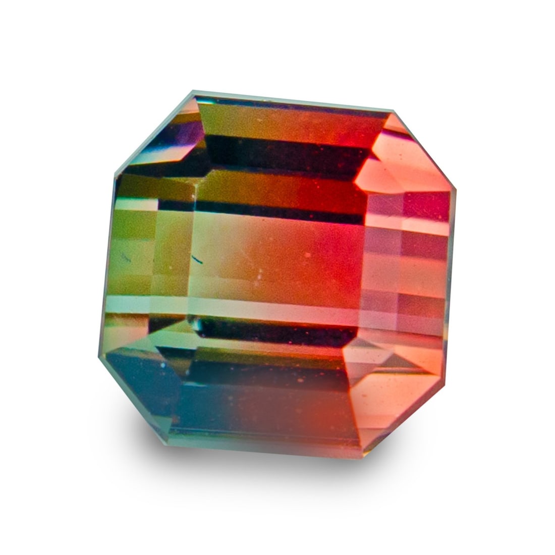 4.10 Cts IGI Bi-Color Tourmaline: 4.10 Cts IGI Bi-Color Tourmaline. Natural 4.10 Ct Tourmaline loose gemstone, IGI-certified. Vibrant multicolor or single-color Tourmaline with excellent clarity and brilliance. Ideal for rings, pendan