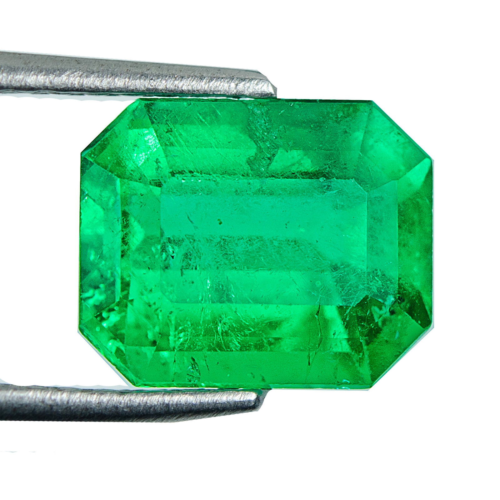 Green Emerald - 4.09 ct - (GRS) - Minor (1 of 8)