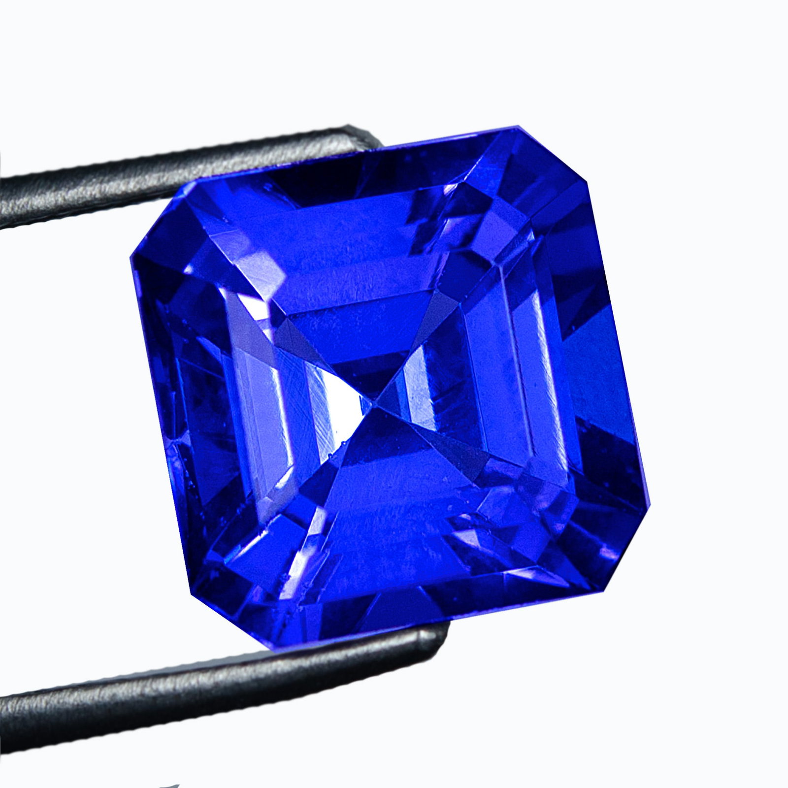 Blue Tanzanite - 6.67 ct - (GIA) (1 of 7)