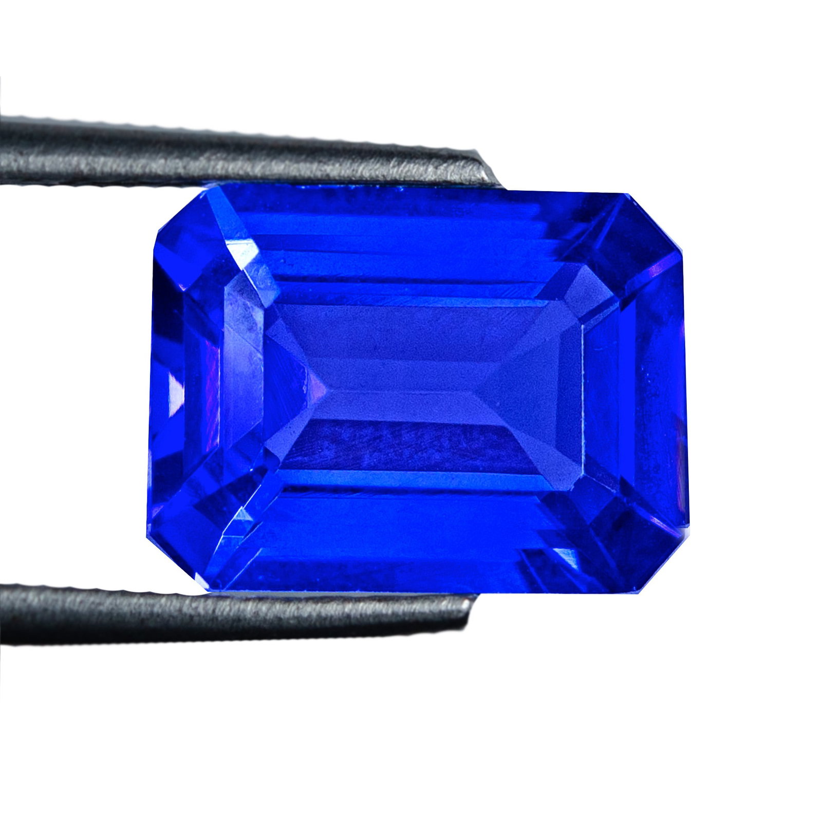 Blue Tanzanite - 5.21 ct - (GIA) (1 of 7)