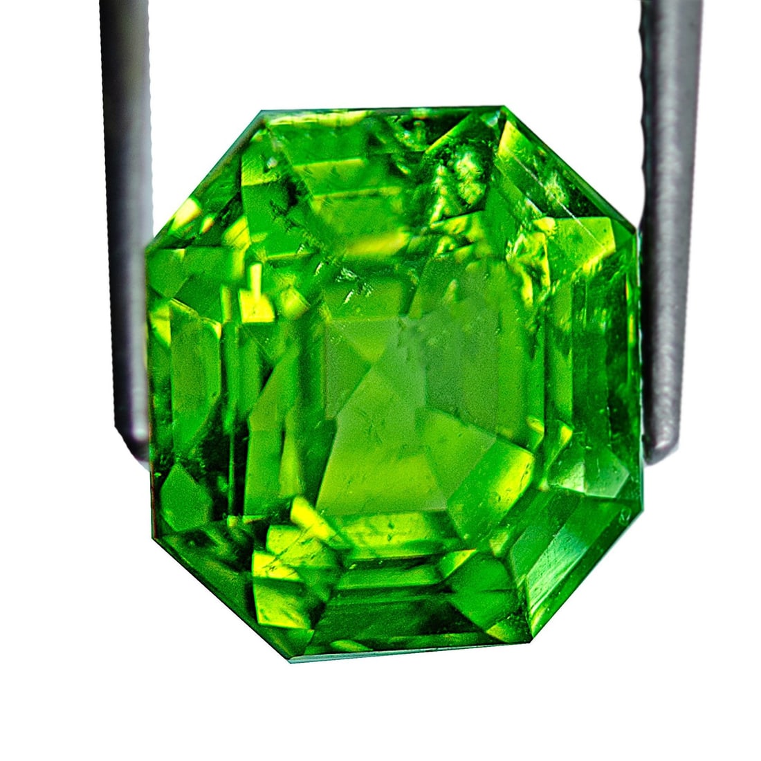 Green Tourmaline - 7.78 ct - (IGI): Green Tourmaline - 7.78 ct - (IGI). Natural 7.78 ct Tourmaline loose gemstone, IGI-certified. Vibrant multicolor or single-color Tourmaline with excellent clarity and brilliance. Ideal for rings, pend