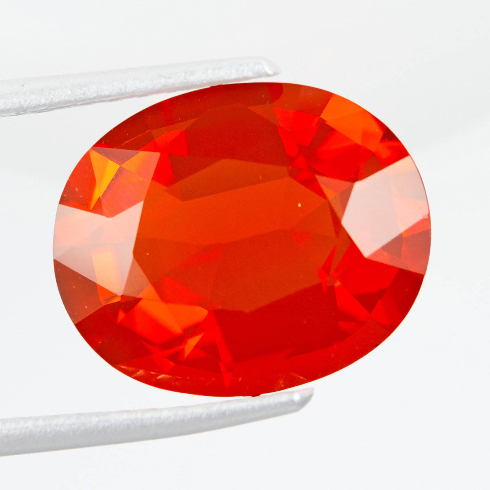 Orange Fire Opal - 4.94 ct - International Gemological Institute (IGI) (1 of 6)