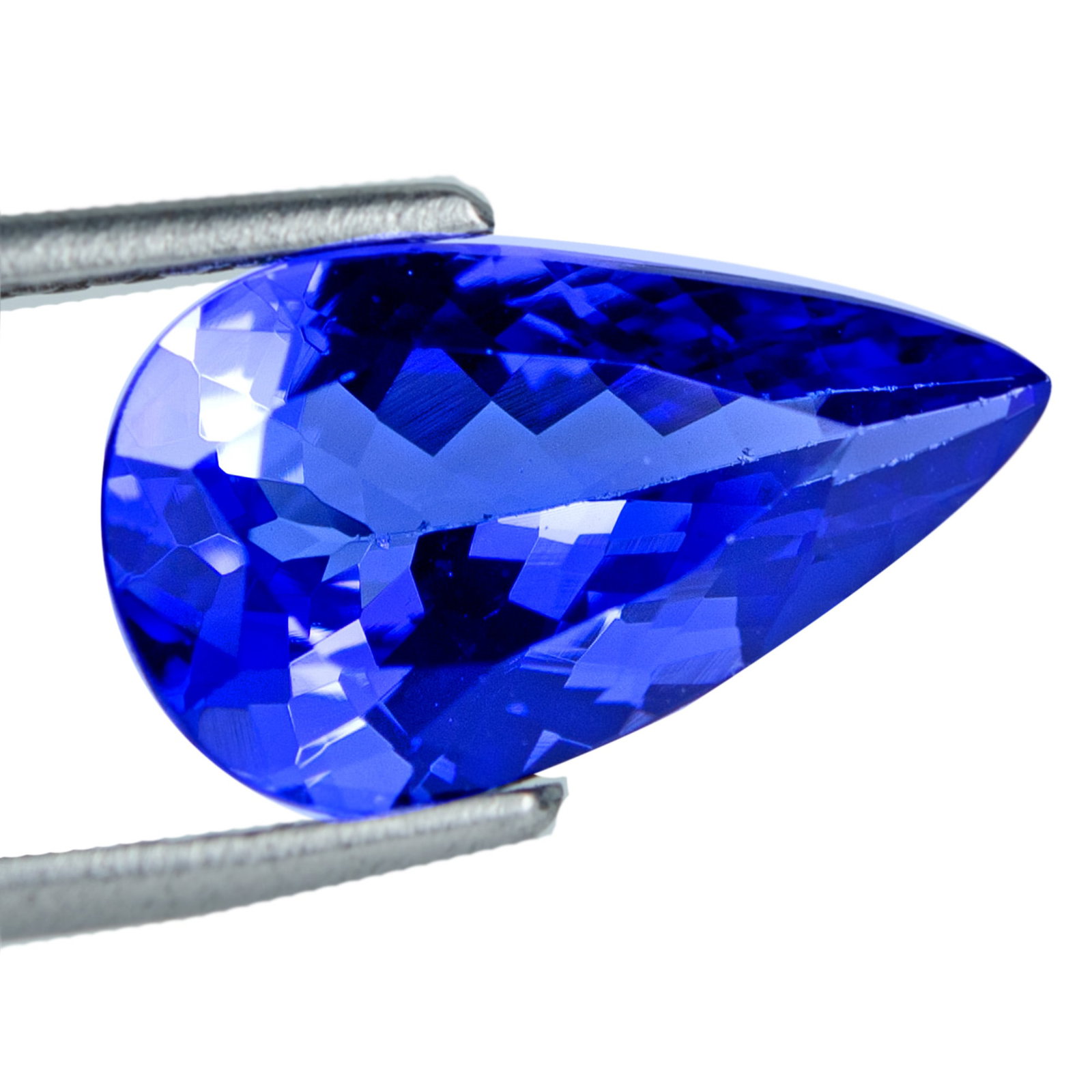 Blue Tanzanite - 3.84 ct - International Gemological Institute (IGI) (1 of 6)
