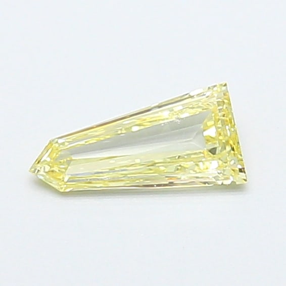 Fancy Lab Grown Diamond SHIELD Shape 0.32 cts VVS1 Grade FANCY INTENSE YELLOW Color: Fancy Lab Grown Diamond SHIELD Shape 0.32 cts VVS1 Grade FANCY INTENSE YELLOW Color. Natural fancy colour lab-grown diamond, certified. Ideal for bespoke fine jewelry, engagement rings, and collectors