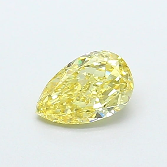 Fancy Lab Grown Diamond PEAR Shape 0.5 cts VS1 Grade FANCY VIVID YELLOW Color: Fancy Lab Grown Diamond PEAR Shape 0.5 cts VS1 Grade FANCY VIVID YELLOW Color. Natural fancy colour lab-grown diamond, certified. Ideal for bespoke fine jewelry, engagement rings, and collectors of ra
