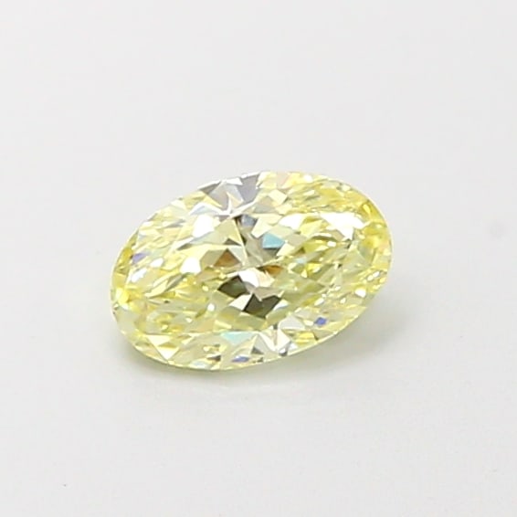 Fancy Lab Grown Diamond OVAL Shape 0.53 cts VS1 Grade FANCY YELLOW Color: Fancy Lab Grown Diamond OVAL Shape 0.53 cts VS1 Grade FANCY YELLOW Color. Natural fancy colour lab-grown diamond, certified. Ideal for bespoke fine jewelry, engagement rings, and collectors of rare fa