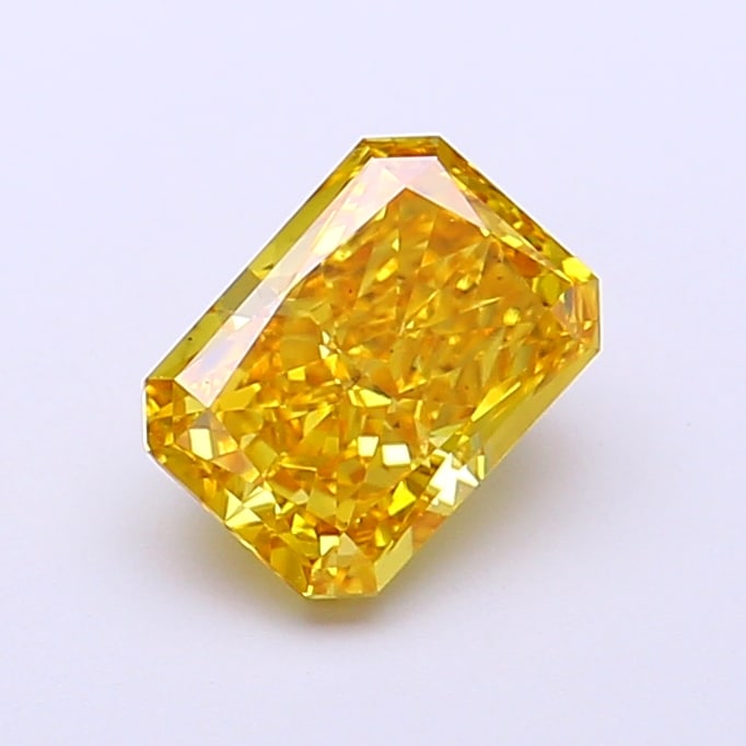 Fancy Lab Grown Diamond RADIANT Shape 1.2 cts VS1 Grade FANCY VIVID YELLOW Color: Fancy Lab Grown Diamond RADIANT Shape 1.2 cts VS1 Grade FANCY VIVID YELLOW Color. Natural fancy colour lab-grown diamond, certified. Ideal for bespoke fine jewelry, engagement rings, and collectors of