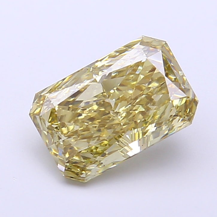 Fancy Lab Grown Diamond RADIANT Shape 2.05 cts VS2 Grade FANCY YELLOW Color: Fancy Lab Grown Diamond RADIANT Shape 2.05 cts VS2 Grade FANCY YELLOW Color. Natural fancy colour lab-grown diamond, certified. Ideal for bespoke fine jewelry, engagement rings, and collectors of rare