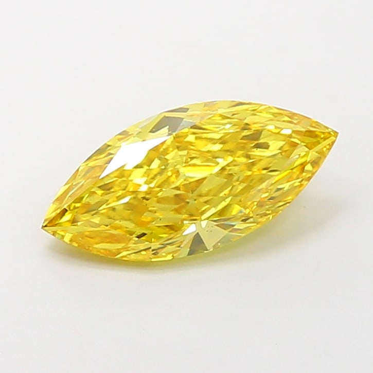 Fancy Lab Grown Diamond MARQUISE Shape 2.93 cts VS1 Grade FANCY VIVID YELLOW Color: Fancy Lab Grown Diamond MARQUISE Shape 2.93 cts VS1 Grade FANCY VIVID YELLOW Color. Natural fancy colour lab-grown diamond, certified. Ideal for bespoke fine jewelry, engagement rings, and collectors 