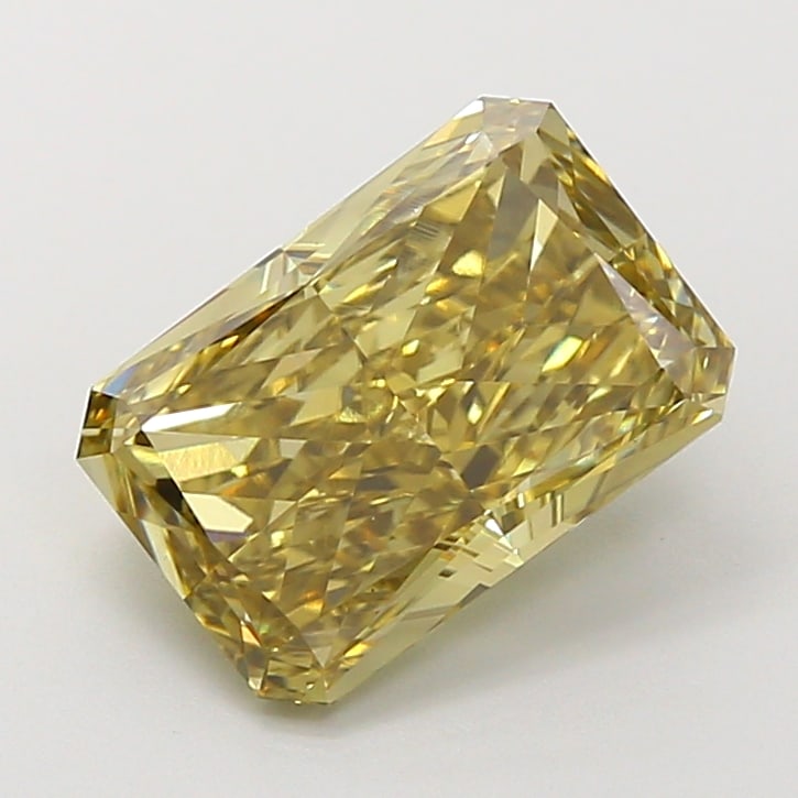 Fancy Lab Grown Diamond RADIANT Shape 3.14 cts VS2 Grade FANCY DARK YELLOW Color: Fancy Lab Grown Diamond RADIANT Shape 3.14 cts VS2 Grade FANCY DARK YELLOW Color. Natural fancy colour lab-grown diamond, certified. Ideal for bespoke fine jewelry, engagement rings, and collectors of