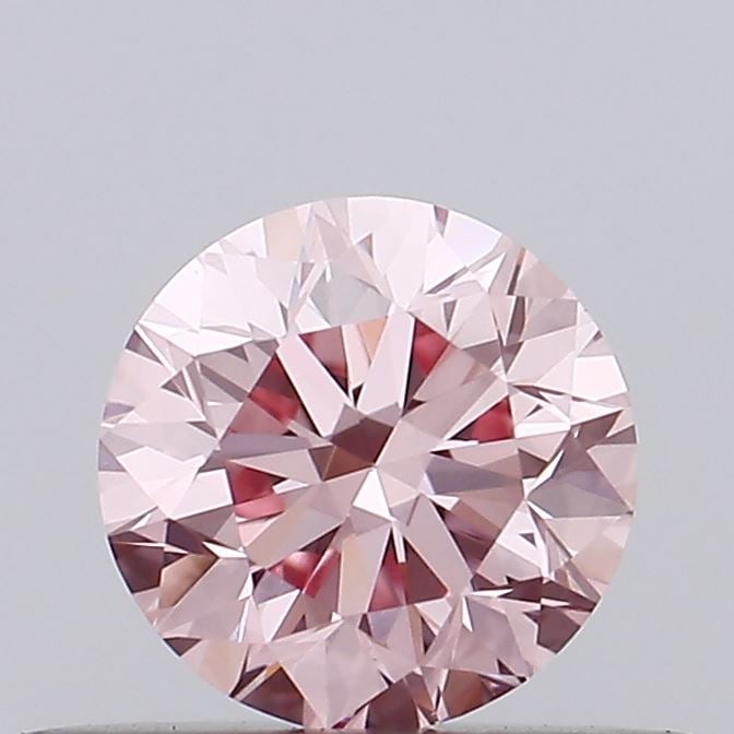 Fancy Lab Grown Diamond ROUND Shape 0.39 cts VS1 Grade FANCY INTENSE PINK Color: Fancy Lab Grown Diamond ROUND Shape 0.39 cts VS1 Grade FANCY INTENSE PINK Color. Natural fancy colour lab-grown diamond, certified. Ideal for bespoke fine jewelry, engagement rings, and collectors of 