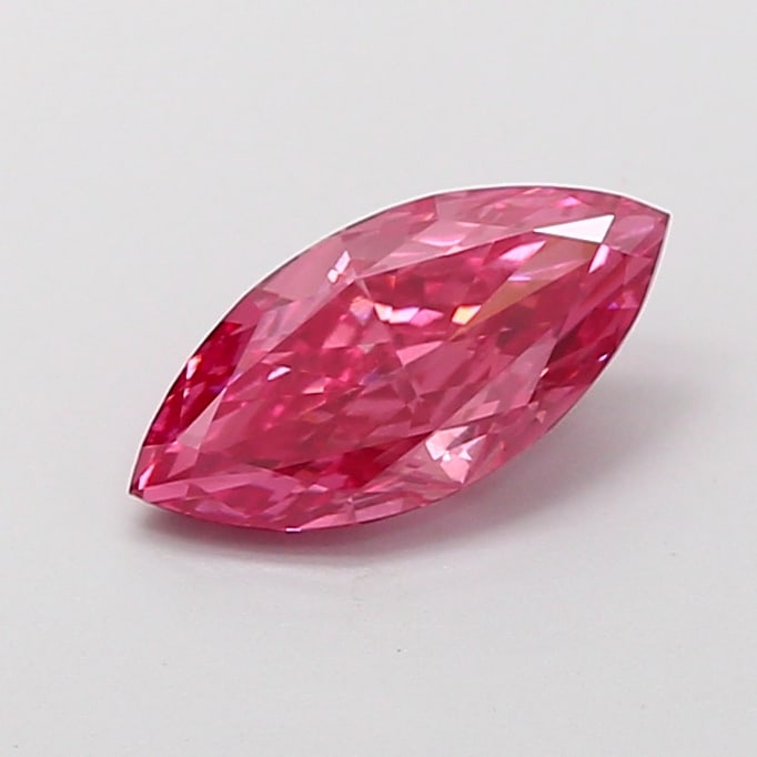 Fancy Lab Grown Diamond MARQUISE Shape 1.52 cts VS1 Grade FANCY VIVID PINK Color: Fancy Lab Grown Diamond MARQUISE Shape 1.52 cts VS1 Grade FANCY VIVID PINK Color. Natural fancy colour lab-grown diamond, certified. Ideal for bespoke fine jewelry, engagement rings, and collectors of