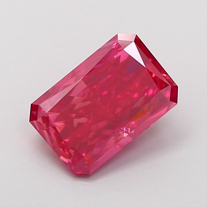 Fancy Lab Grown Diamond RADIANT Shape 1.77 cts VS1 Grade FANCY VIVID RED Color: Fancy Lab Grown Diamond RADIANT Shape 1.77 cts VS1 Grade FANCY VIVID RED Color. Natural fancy colour lab-grown diamond, certified. Ideal for bespoke fine jewelry, engagement rings, and collectors of r