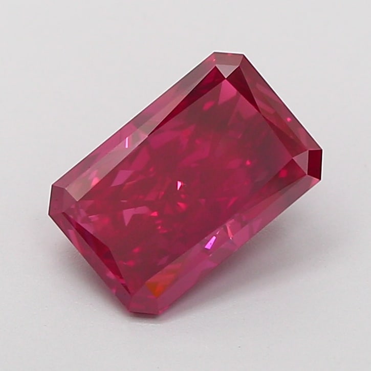 Fancy Lab Grown Diamond RADIANT Shape 1.88 cts VS1 Grade FANCY VIVID RED Color: Fancy Lab Grown Diamond RADIANT Shape 1.88 cts VS1 Grade FANCY VIVID RED Color. Natural fancy colour lab-grown diamond, certified. Ideal for bespoke fine jewelry, engagement rings, and collectors of r